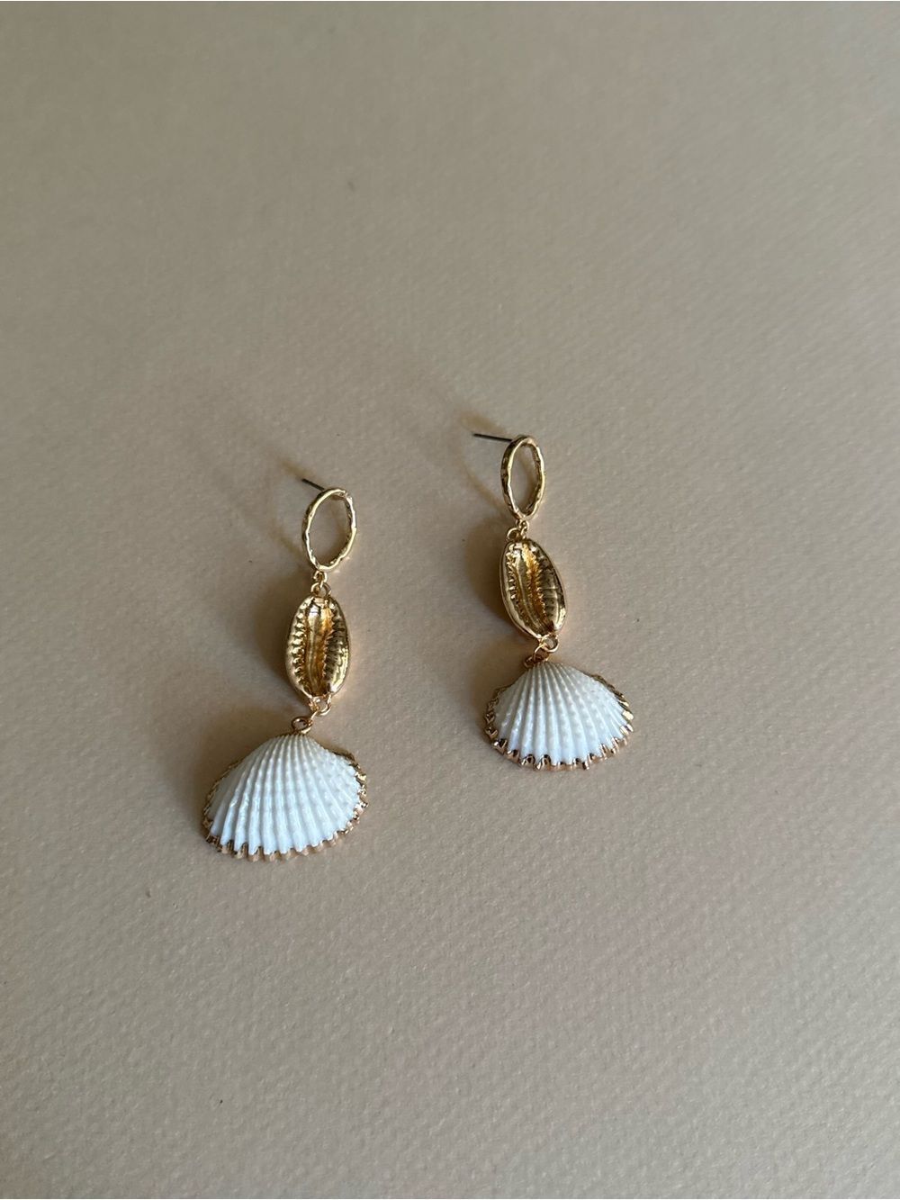 Shell Drop Earrings #2772 - Picture 3 of 4